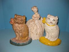 Cat Cast Iron Door Stops