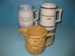 John Dunkel Malt & Hops Blue & White Mug