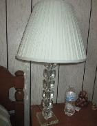 Lucite 3-Piece Dresser Lamp Set