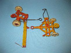 Marx Tin Litho Corn Planter & Hay Mower