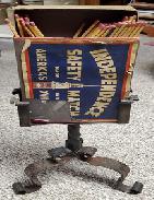  Fireplace Matches & Iron Stand