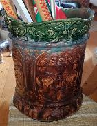   Roseville Blended Glaze Umbrella Holder