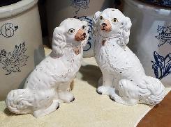 Staffordshire Pair of Spaniels