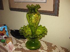 Victorian Enamel Paint Center Bowl
