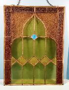 Stained Glass Leaded Hanging Window 