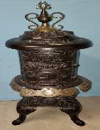Ideal 411 Fancy Cast Iron Parlor Stove 