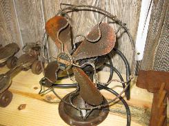 Winchester Brass Blade Table Fan 