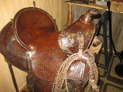 Quality High Back Early Western Saddle 