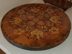 Rosemaling Weston Lazy Susan
