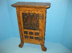 Mission Oak Shelf Clock