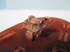 Silver Western Saddle Ring