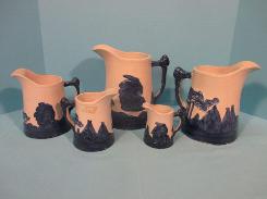    Sleepy Eye Flemish Pitcher Set