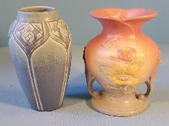 Rookwood 1928 Blue Matte Vase 