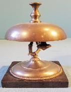 Nickel Hotel Desk Bell 