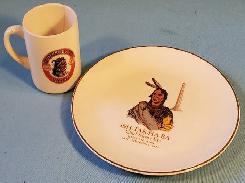  Chief Sleepy Eye Centennial 1972 Ish-Tak-Ha-Ba Plate 