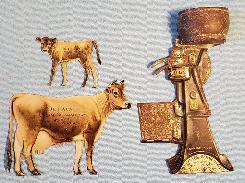 De Laval Die Cut Embossed Cows