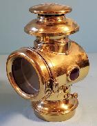 Polished Brass Carriage Lantern 