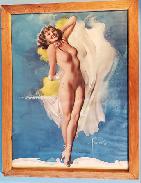 Rolf Armstrong Nude Litho 