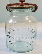 Millville Atmospheric Fruit Jar 