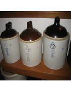 Macomb Buckeye 3-4-5 Gal. Brown Top Jugs