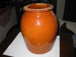 Redware Preserve Jars