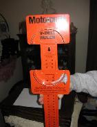 Motorcraft V-Belt Measure
