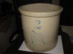 RW Birch Leaf 2 Gal. Crock