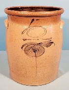 Red Wing Salt Glaze 5 Gal. Cobalt Butter Churn