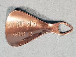 Art Shoe Store Freeport, ILL Shoe Horn 