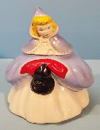 Brushed McCoy Little Red Riding Hood Cookie Jar 