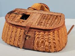 Wicker Fishing Creel 
