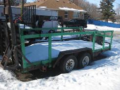 1999 L&D Tandem Axle Equipment Trailer