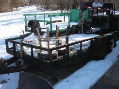 1987 Nu-Way Tandem Axle Equipment Trailer