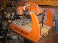 Clipper BB307 Elec. Masonry Saw