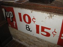 7UP Metal 8' Sign