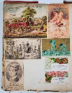 1880's Advertisement Scrap Book