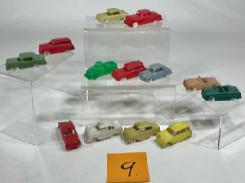 Plasticville Vintage Car Set