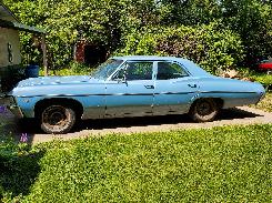 1967 Chevrolet Bel Air Four Door Automobile