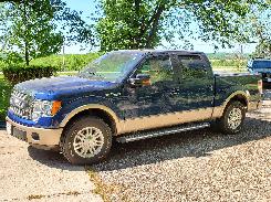 2012 Ford F-150 Lariat Super Crew Cab Pickup Truck