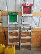 Werner 5' & Keller 6' Aluminum Step Ladders