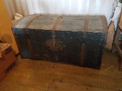 Early Dome Top Immigrant's Trunk