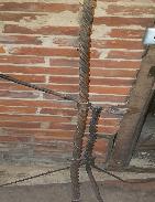 Twisted Copper Lightning Rod