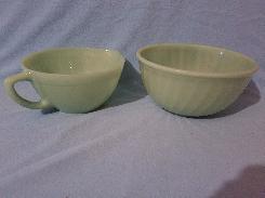 Fire King Jade-Ite 7.5 Batter Bowl