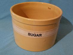 Creamware 10# Sugar Crock