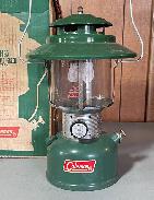 NIB Coleman Green Enamel Camp Lantern