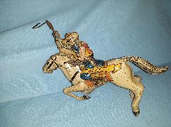 The Lone Ranger Hi-Yo Silver Marx Wind Up Tin Litho Toy