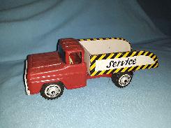 1950's Tin Litho Service Truck