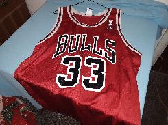 Bulls Pippen 33 Basketball Jersey