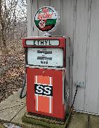 1961 Smith Shafer Tokheim Gas Pump