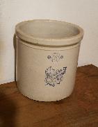 Western 3 gal. Maple Leaf Crock